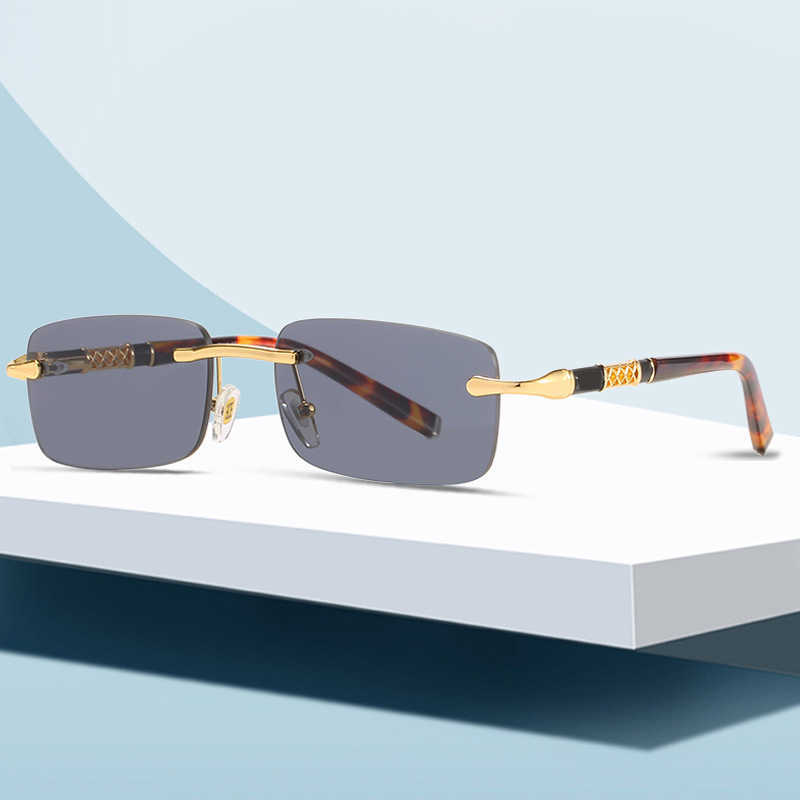 Frameless Sunglasses men's and women's personality leg plate foot Sunglasses small box optical glasses
Frameless Sunglasses men's and women's personality leg plate foot Sunglasses small box optical glasses