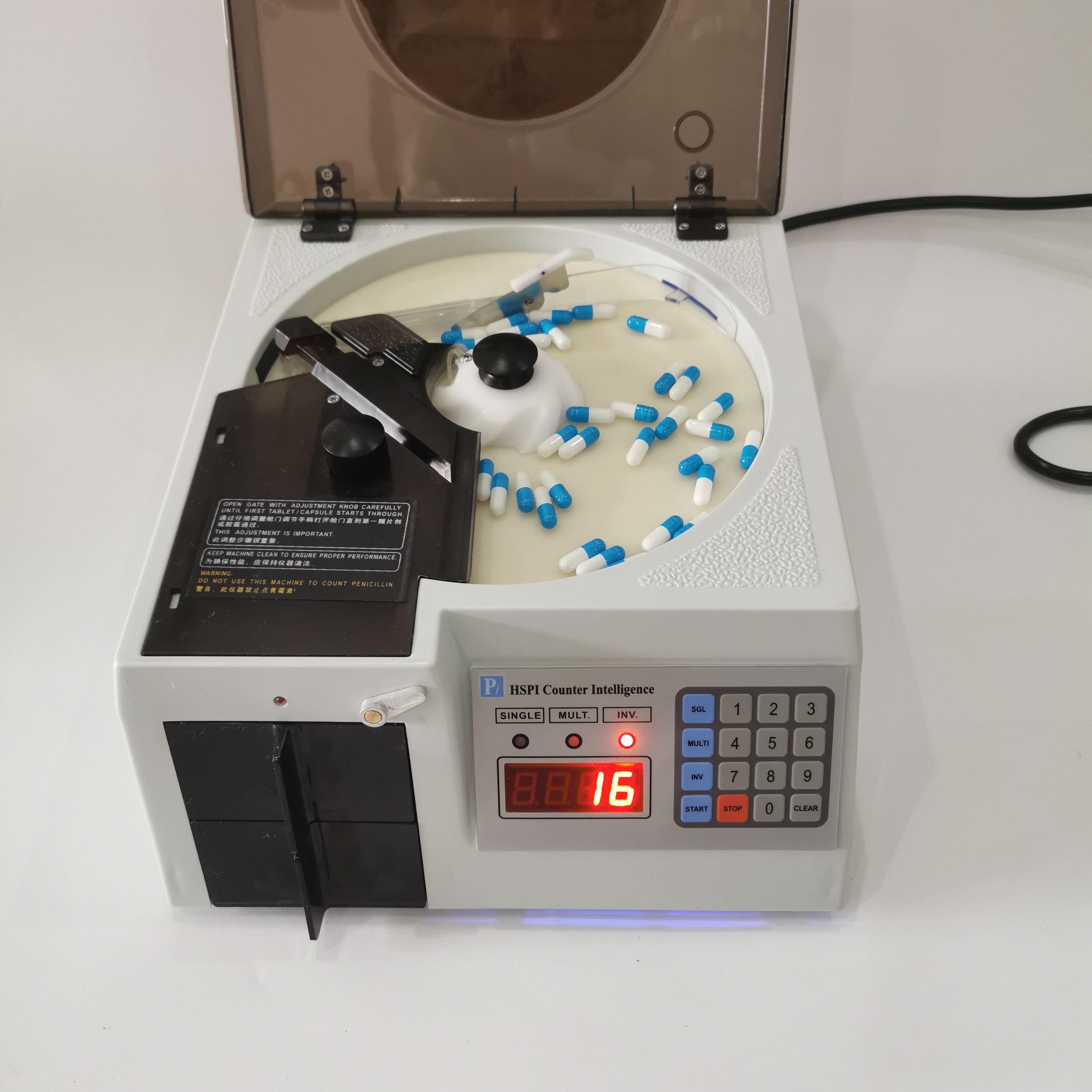 Automatic Tablet Capsule Counter Pill Counting Machine 110v / 220v