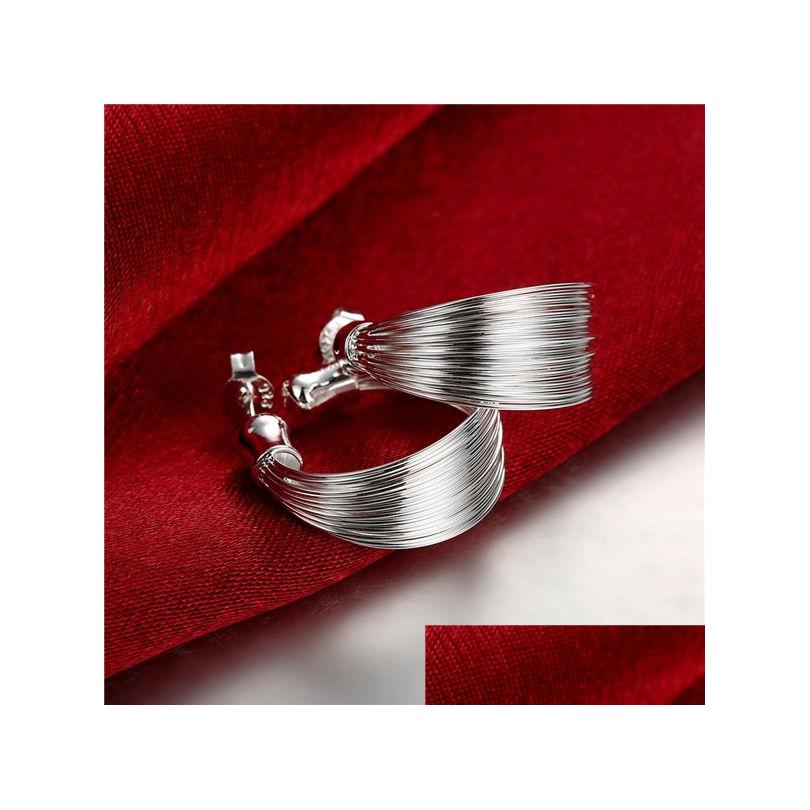 Ear Cuff Womens Sterling Sier Plated Mtiline Stud Earrings Gsse005 Fashion 925 Plate Earring Jewelry Gift Drop Delivery Dhsu1
Ear Cuff Womens Sterling Sier Plated Mtiline Stud Earrings Gsse005 Fashion 925 Plate Earring Jewelry Gift Drop Delivery Dhsu1