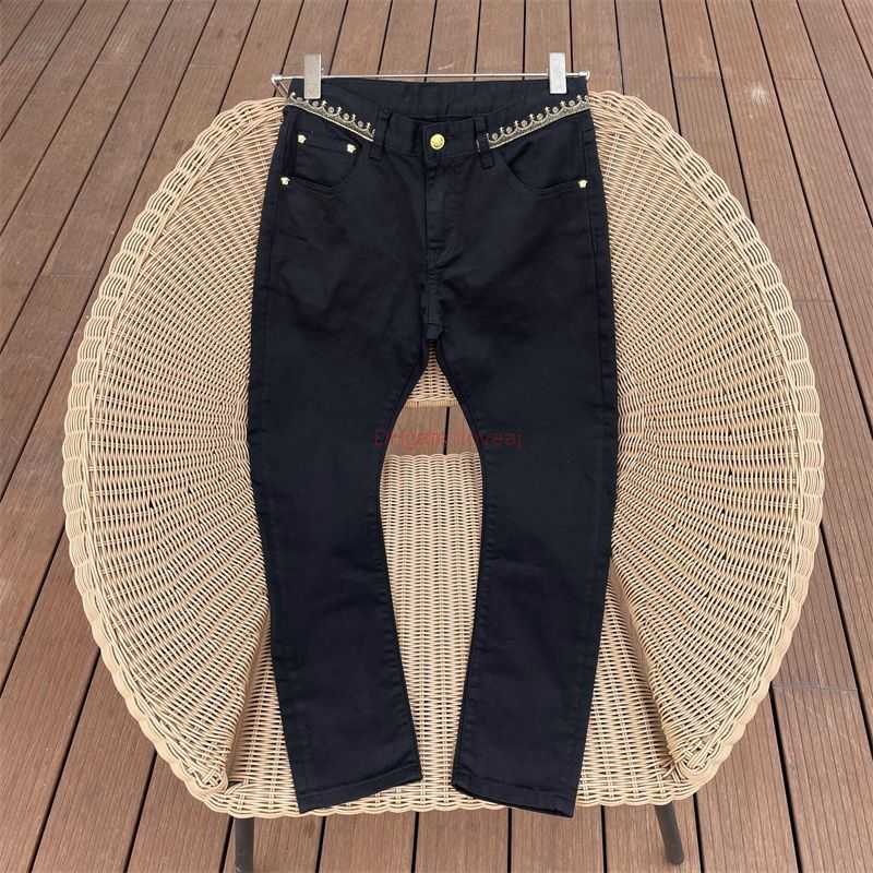 Designer Clothing Amires Jeans Denim Pants Amies Autumn Winter New Black Waist Embroidered Jeans Mens Fashion Brand Versatile Slim Fit Small Feet Pants Mens Casual P
Designer Clothing Amires Jeans Denim Pants Amies Autumn Winter New Black Waist Embroidered Jeans Mens Fashion Brand Versatile Slim Fit Small Feet Pants Mens Casual P