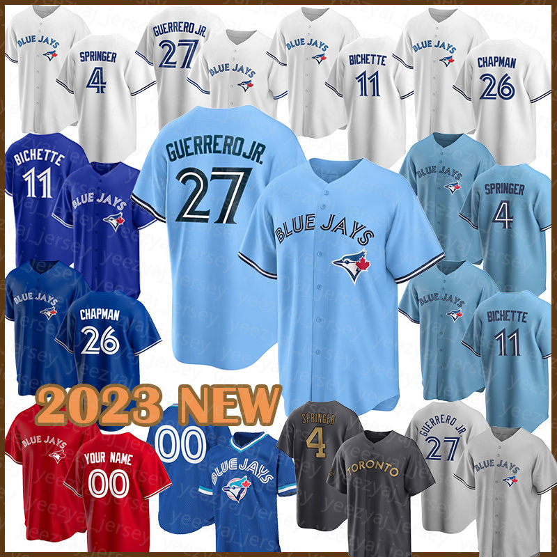 2023 New Man Blue Jays Baseball Jersey 27 Vladimir Guerrero Jr 4 George Springer 12 Daulton Varsho Bo Bichette Matt Chapman Alejandro Kirk Toronto Kevin Kiermaier, Mens(lanniao)
2023 New Man Blue Jays Baseball Jersey 27 Vladimir Guerrero Jr 4 George Springer 12 Daulton Varsho Bo Bichette Matt Chapman Alejandro Kirk Toronto Kevin Kiermaier, Mens(lanniao)