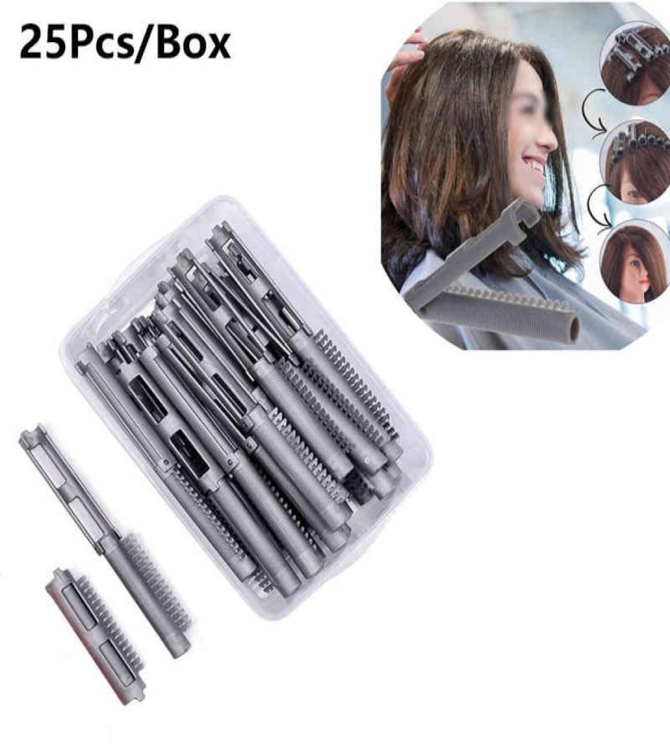 

25Pcs Fluffy Cold Rods Air Bang Styling Bars Hair Rollers Morgan Perm Curling Curler Clips Tool Set5953882