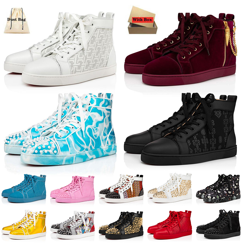 With Box Luxury Red Bottom Designer Shoes Vintage Platform Sneakers Junior Spikes Mens Womens Casual Shoe Loafers Black Glitter Bottoms Flat Trainers Big Size 36-47, A21 prm best friend 36-40
With Box Luxury Red Bottom Designer Shoes Vintage Platform Sneakers Junior Spikes Mens Womens Casual Shoe Loafers Black Glitter Bottoms Flat Trainers Big Size 36-47, A21 prm best friend 36-40