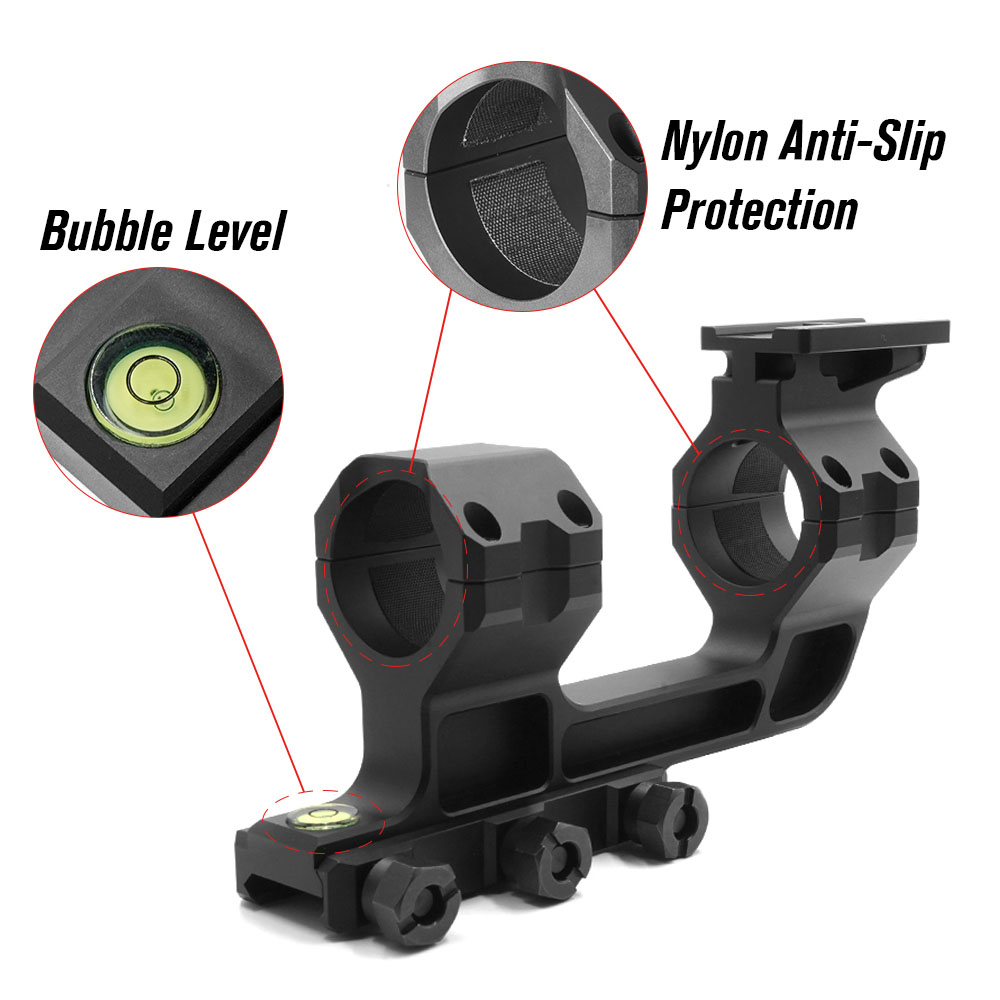 SPECPRECISION 1.93inch Optics Centerline Height 30mm Tube Mount For RZ 1-6X Riflescope