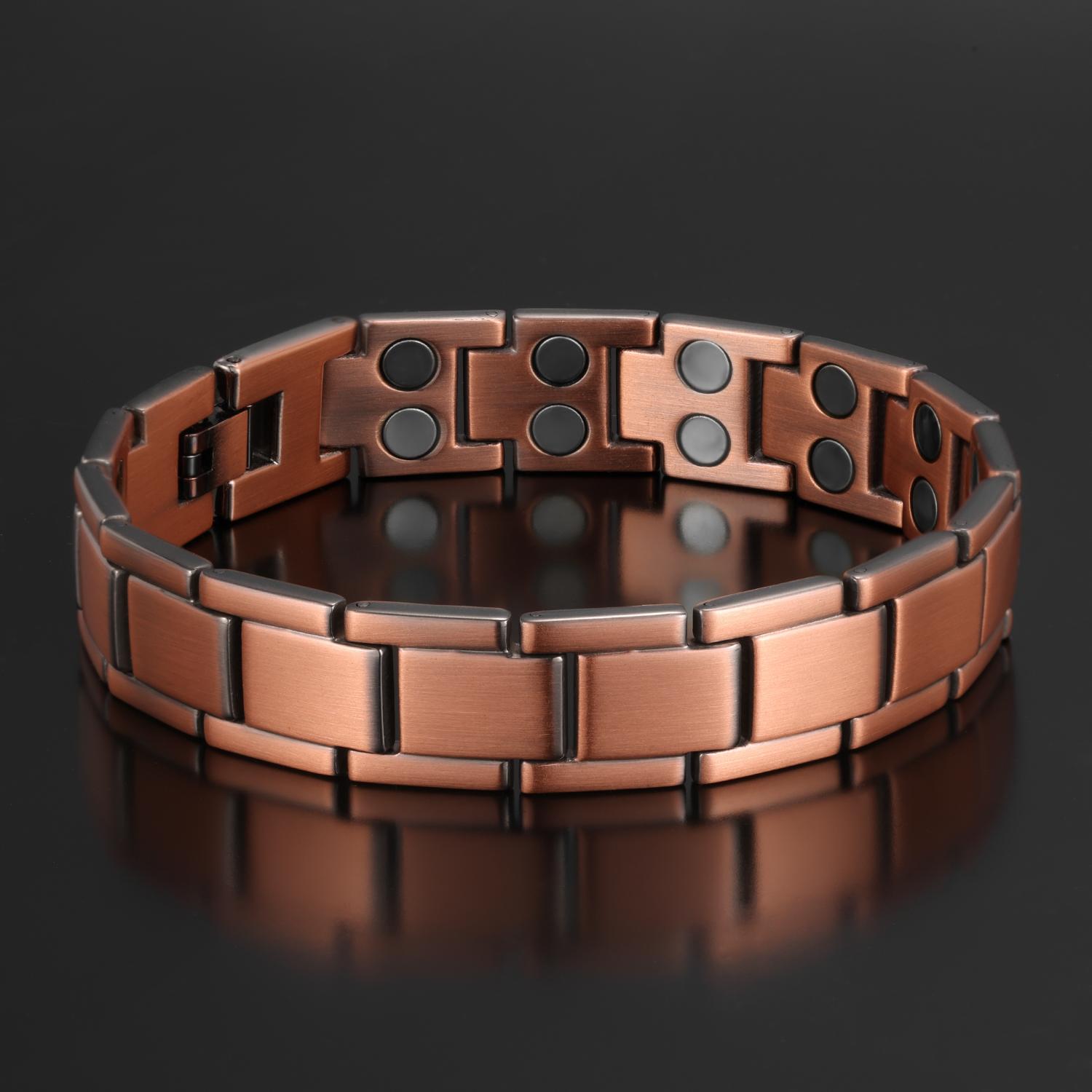 Bangle 99.95% Pure Copper Magnetic Bracelet Male Arthritis Wrist Band Magnetic Bracelet Vintage Chain Health Energy Bracelet Men
Bangle 99.95% Pure Copper Magnetic Bracelet Male Arthritis Wrist Band Magnetic Bracelet Vintage Chain Health Energy Bracelet Men