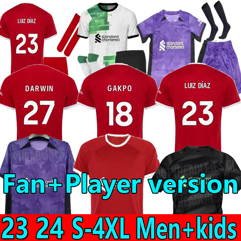 23 24 SALAH MAC ALLISTER soccer jerseys fan player version GAKPO DARWIN 2023 Mohamed Luis DIaz Alexander Arnold football kit tops shirts men kids uniform A.BECKER S-4XL, 23-24 home player
23 24 SALAH MAC ALLISTER soccer jerseys fan player version GAKPO DARWIN 2023 Mohamed Luis DIaz Alexander Arnold football kit tops shirts men kids uniform A.BECKER S-4XL, 23-24 home player