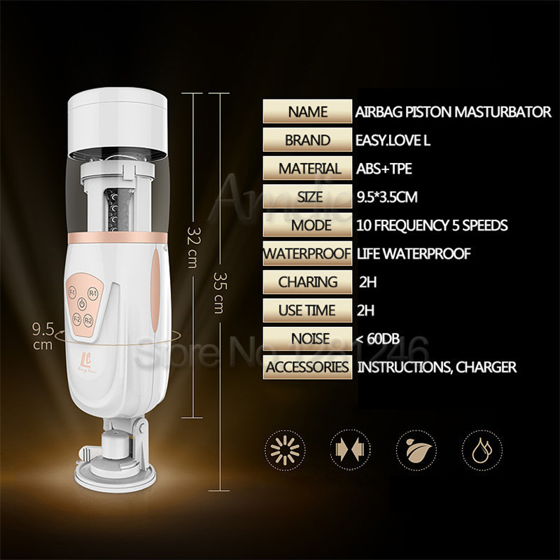 Masturbators Automatic Piston Telescopic Sex Machine Electric Male Masturbation Device Breathing Retractable Vibrator Stroke Male Sex Toys 230524