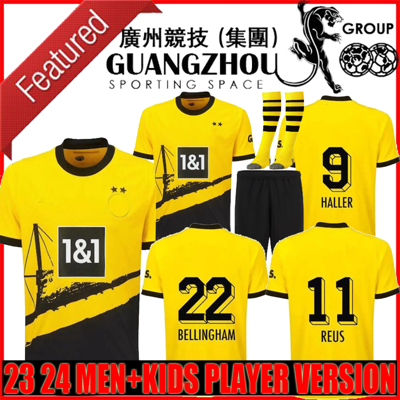 DoRTmUNdS Soccer Jerseys Kids Kit 23/24 BvBs Football Shirt BELLINGHAM REUS HALLER Trikot Maillot Camisetas 2023 2024 Home Away Third White All Black Special Edition, Ireland home
DoRTmUNdS Soccer Jerseys Kids Kit 23/24 BvBs Football Shirt BELLINGHAM REUS HALLER Trikot Maillot Camisetas 2023 2024 Home Away Third White All Black Special Edition, Ireland home
