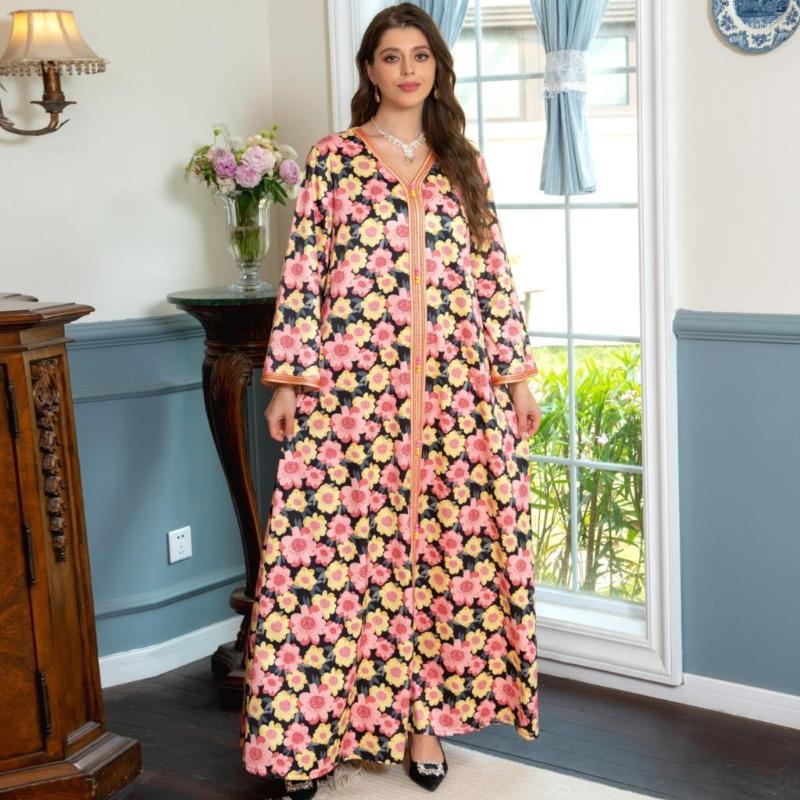 Ethnic Clothing Eid Mubarak Ramadan Abaya Dubai Kaftan Muslim Dress Islam Turkey Prayer Clothes For Women Robe Djellaba Femme Musulmane
Ethnic Clothing Eid Mubarak Ramadan Abaya Dubai Kaftan Muslim Dress Islam Turkey Prayer Clothes For Women Robe Djellaba Femme Musulmane