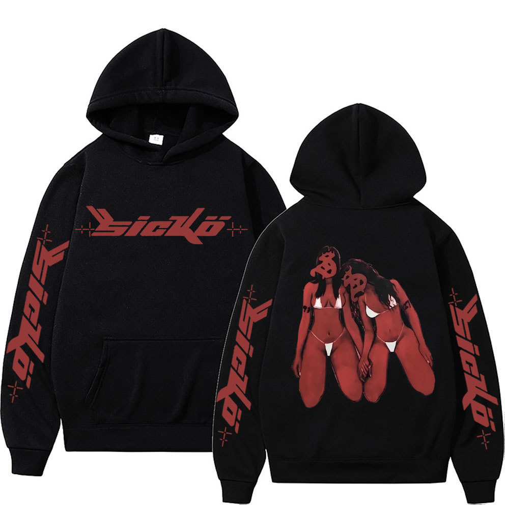 Men' Hoodies Sweatshirts Sicko Born From Pain Hoodie Men Women Fashion Rock Punk Streetwear Oversized Male Vintage Hip Hop Loose Sweatshirt 230524, Red
Men' Hoodies Sweatshirts Sicko Born From Pain Hoodie Men Women Fashion Rock Punk Streetwear Oversized Male Vintage Hip Hop Loose Sweatshirt 230524, Red