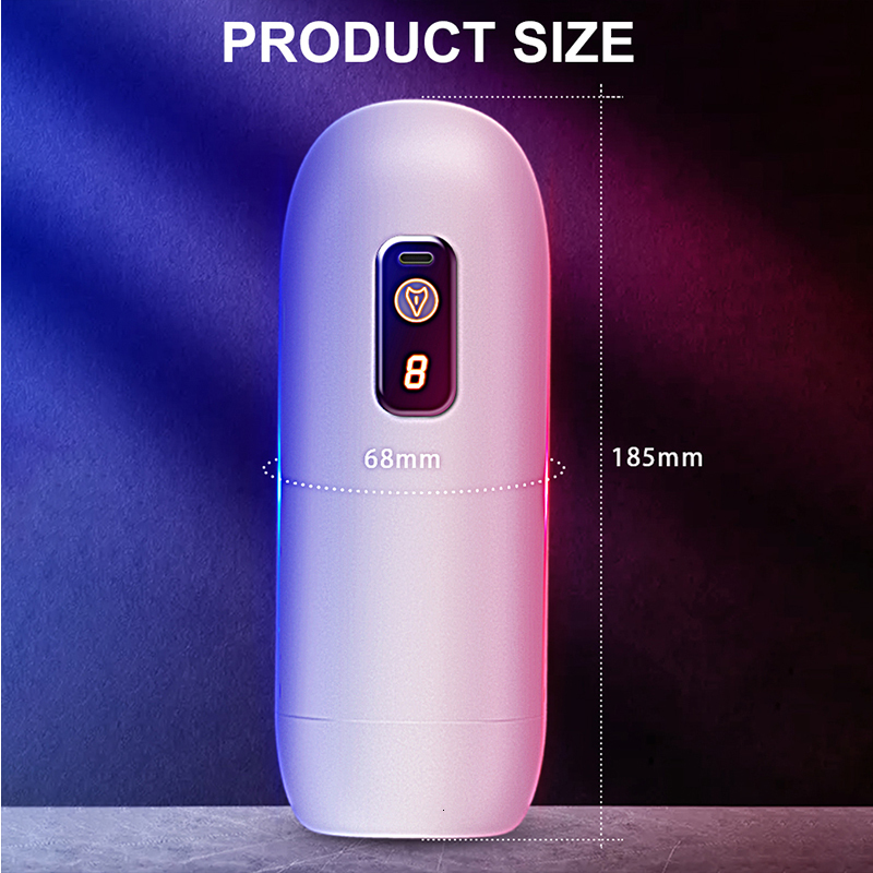 Masturbators Male Milking Machine Vaginal Vibrator Male Automatic Sucking Oral Sex Aircraft Cup Sex Toys Adult Products 230524