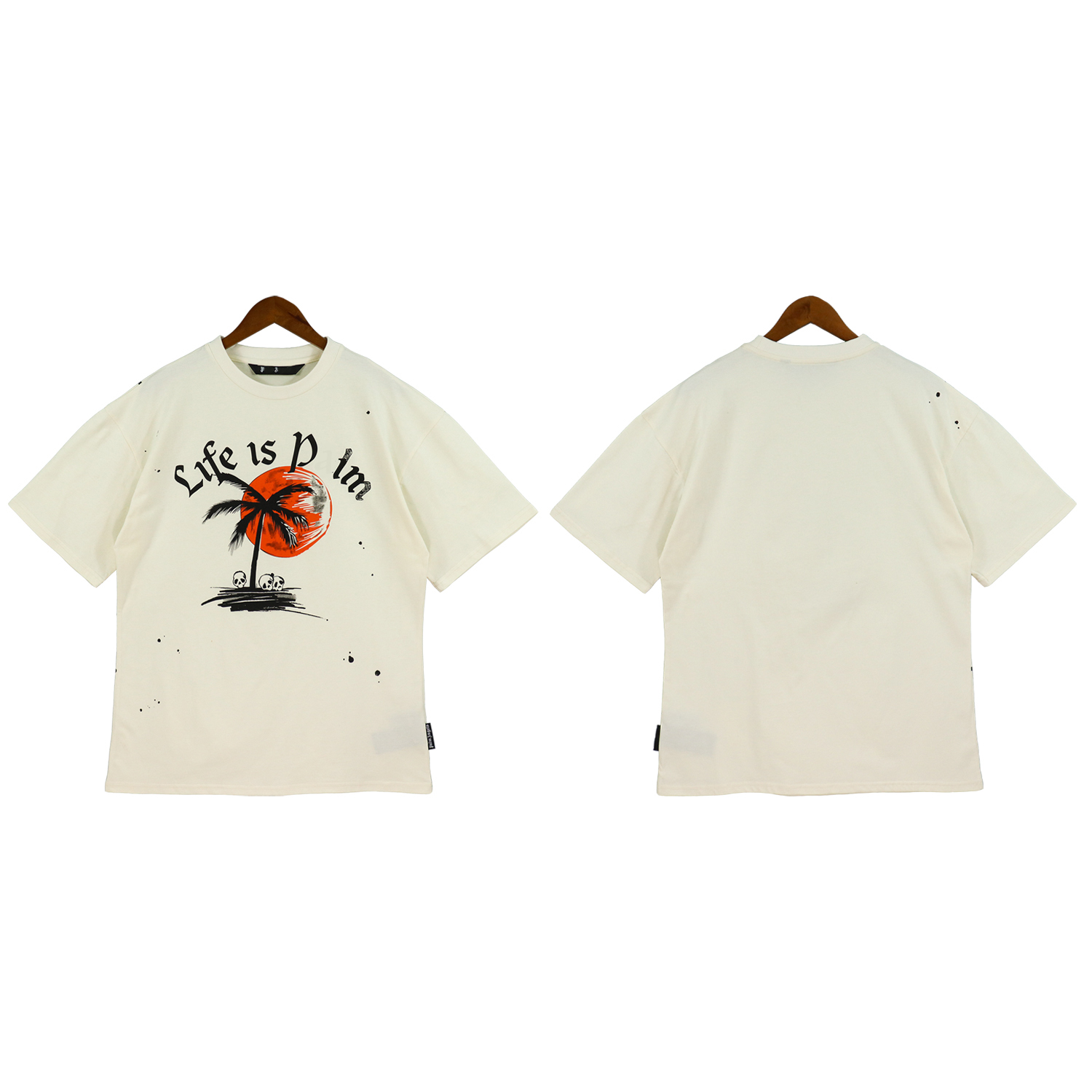 Designer PA T-Shirt Luxury Tees Print Palms T Shirts Mens Womens Angle Short Sleeve Casual Streetwear Tops Clothing Clothes 2023ss 1UC88, 39
Designer PA T-Shirt Luxury Tees Print Palms T Shirts Mens Womens Angle Short Sleeve Casual Streetwear Tops Clothing Clothes 2023ss 1UC88, 39