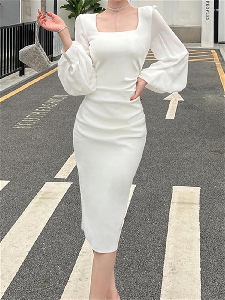 Casual Dresses Women Elegant Fashion Solid Party Dress Office Lady One Piece Bodycon Vestdios Female Chic Clothes, Black
Casual Dresses Women Elegant Fashion Solid Party Dress Office Lady One Piece Bodycon Vestdios Female Chic Clothes, Black