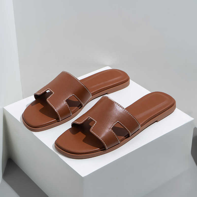 slippers orans Slides Candy Fashion Leather H Slippers Women's Outwear Summer Slippers Flat Women's Shoes Versatile
slippers orans Slides Candy Fashion Leather H Slippers Women's Outwear Summer Slippers Flat Women's Shoes Versatile