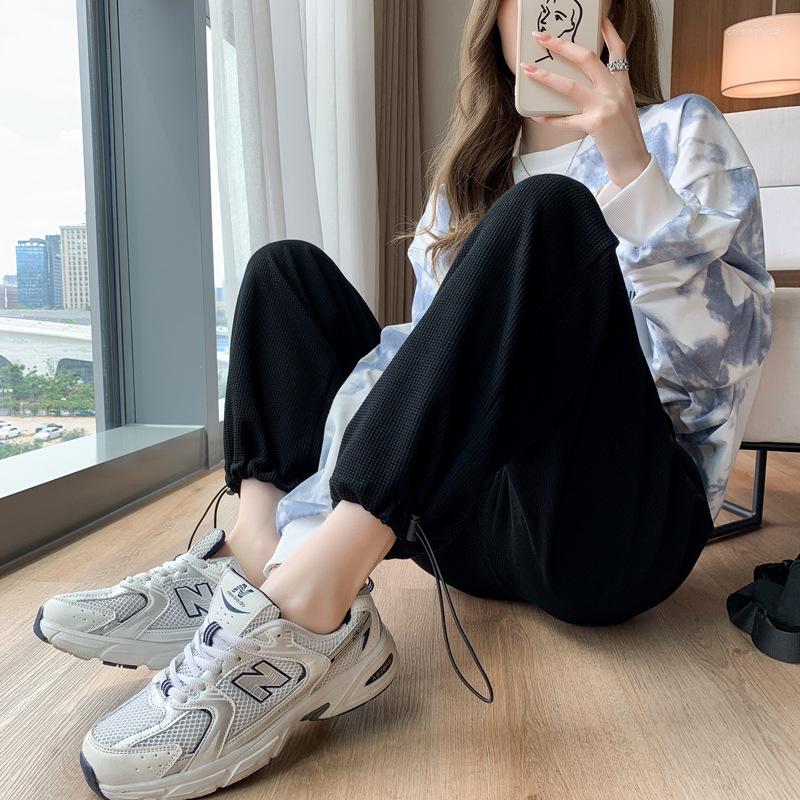Women's Pants 2023 Fashion Green Sweatpants For Women Spring Baggy High Waist Jogger Wide Leg Trousers Femme Loose Sports Summer