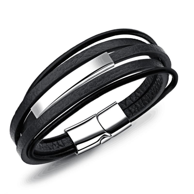 Cuff 2023 Fashion Genuine Leather Bracelets & Bangles For Men Stainless Steel Jewelry Charm Friendship Bracelet Retro Birthday Gifts
Cuff 2023 Fashion Genuine Leather Bracelets & Bangles For Men Stainless Steel Jewelry Charm Friendship Bracelet Retro Birthday Gifts