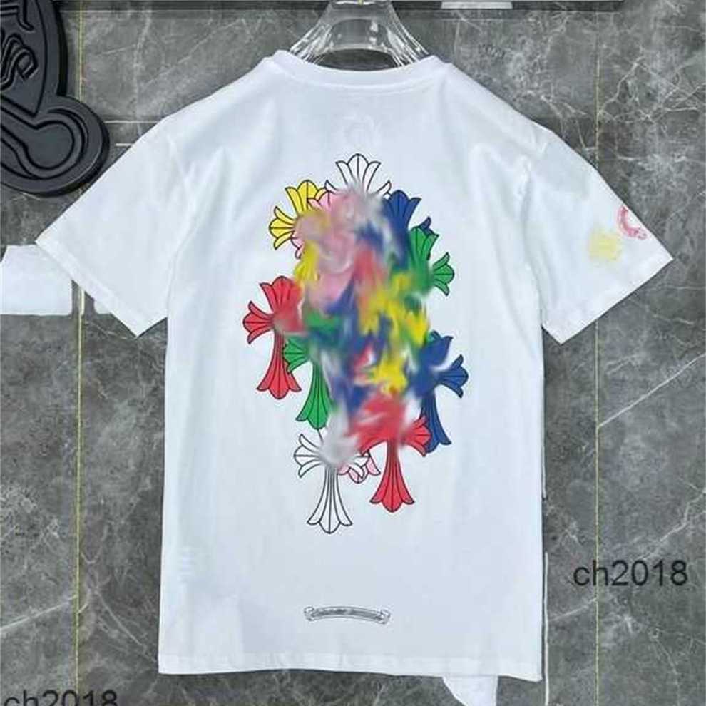 Classic Fashion Ch Mens t Shirts Sanskrit Letter T-shirt Horseshoe Cross Pattern Tshirts Designers Hip Hop T-shirts Woman Summer Tops Tees Zxmp BEXS, B1
Classic Fashion Ch Mens t Shirts Sanskrit Letter T-shirt Horseshoe Cross Pattern Tshirts Designers Hip Hop T-shirts Woman Summer Tops Tees Zxmp BEXS, B1