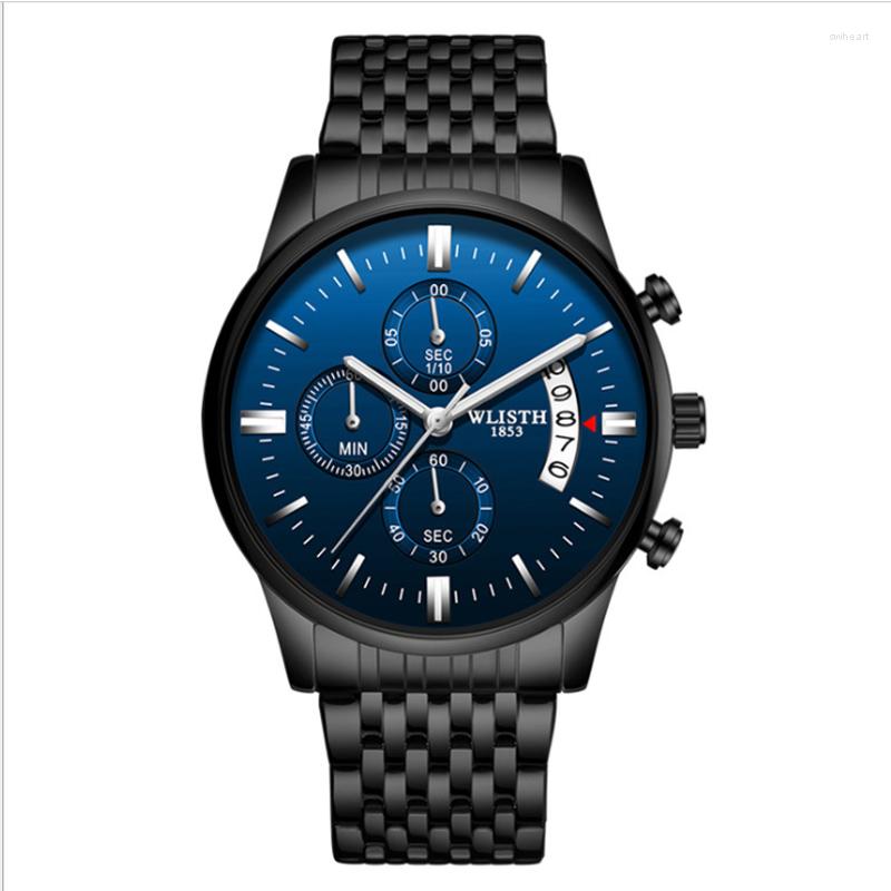 Wristwatches Watch Men's Luminous Waterproof Small Three Needle Quartz Steel Band Calendar Student Sports Multifunctional, White
Wristwatches Watch Men's Luminous Waterproof Small Three Needle Quartz Steel Band Calendar Student Sports Multifunctional, White