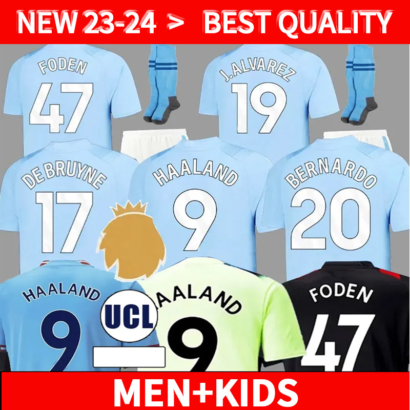 22 23 24 HAALAND SOCCER JERSEYS GREALISH STERLING MANS CITIES MAHREZ fans player version DE BRUYNE FODEN 2023 2024 football tops shirt kids kit sets uniform, 2223 home uc
22 23 24 HAALAND SOCCER JERSEYS GREALISH STERLING MANS CITIES MAHREZ fans player version DE BRUYNE FODEN 2023 2024 football tops shirt kids kit sets uniform, 2223 home uc