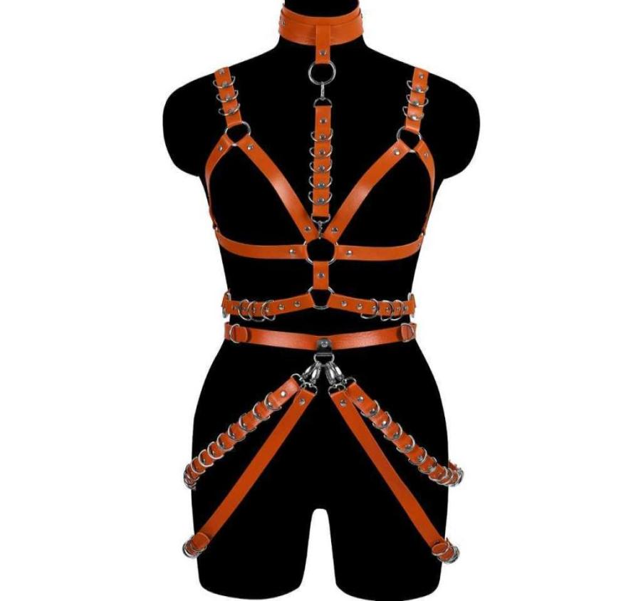 Belts Punk Garment Hanging Neck Collar Accessories Harness For Woman Leather Belt Female Harajuku Holographic Clothes Goth Lingeri6164318, Black
Belts Punk Garment Hanging Neck Collar Accessories Harness For Woman Leather Belt Female Harajuku Holographic Clothes Goth Lingeri6164318, Black