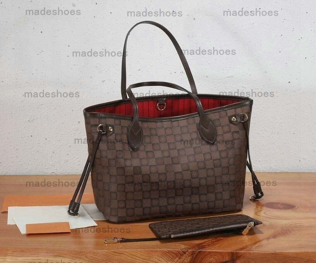 Womens Designer Shopping Bag NEVER PM FULL MM GM Tote With Zipped Pouch 2 Pcs/sets Composite Bag For Ladies Designers Beach Shoulder Bag DAMIER NEVER Bags, #1
Womens Designer Shopping Bag NEVER PM FULL MM GM Tote With Zipped Pouch 2 Pcs/sets Composite Bag For Ladies Designers Beach Shoulder Bag DAMIER NEVER Bags, #1