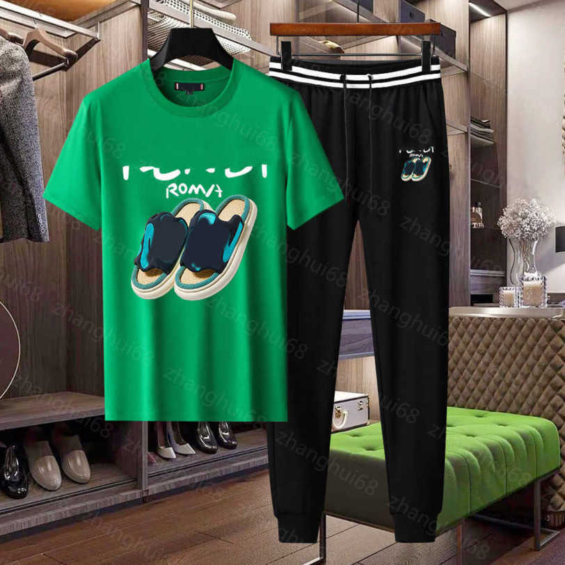23ss Mens designer Tracksuit mens tracksuit Round neck Pure cotton Slippers monogram logo print Short sleeve t-shirt fringe Elastic waist trousers set men clothes a1, 29
23ss Mens designer Tracksuit mens tracksuit Round neck Pure cotton Slippers monogram logo print Short sleeve t-shirt fringe Elastic waist trousers set men clothes a1, 29