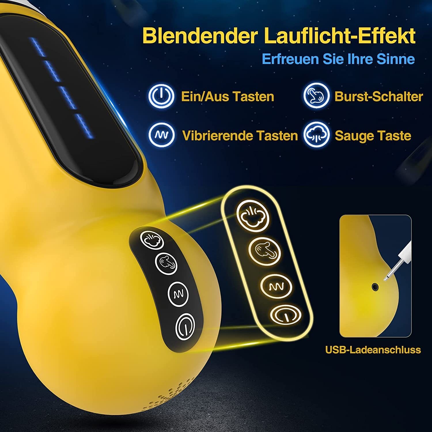 Masturbators HESEKS automatic male masturbation suction cup oral sex male suction vibration cat simulation sex machine 230524