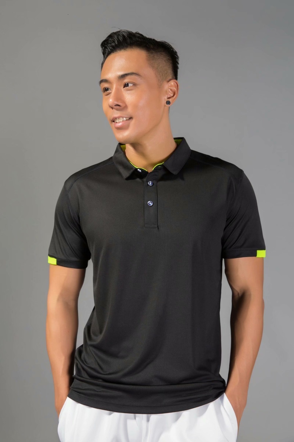 Outdoor T-Shirts Wear Plus size 6XL Men Sport polo T Shirt Running DRY fit breathable Slim Fit Tops Tee Fitness Gym golf Tennis Shirts 230523