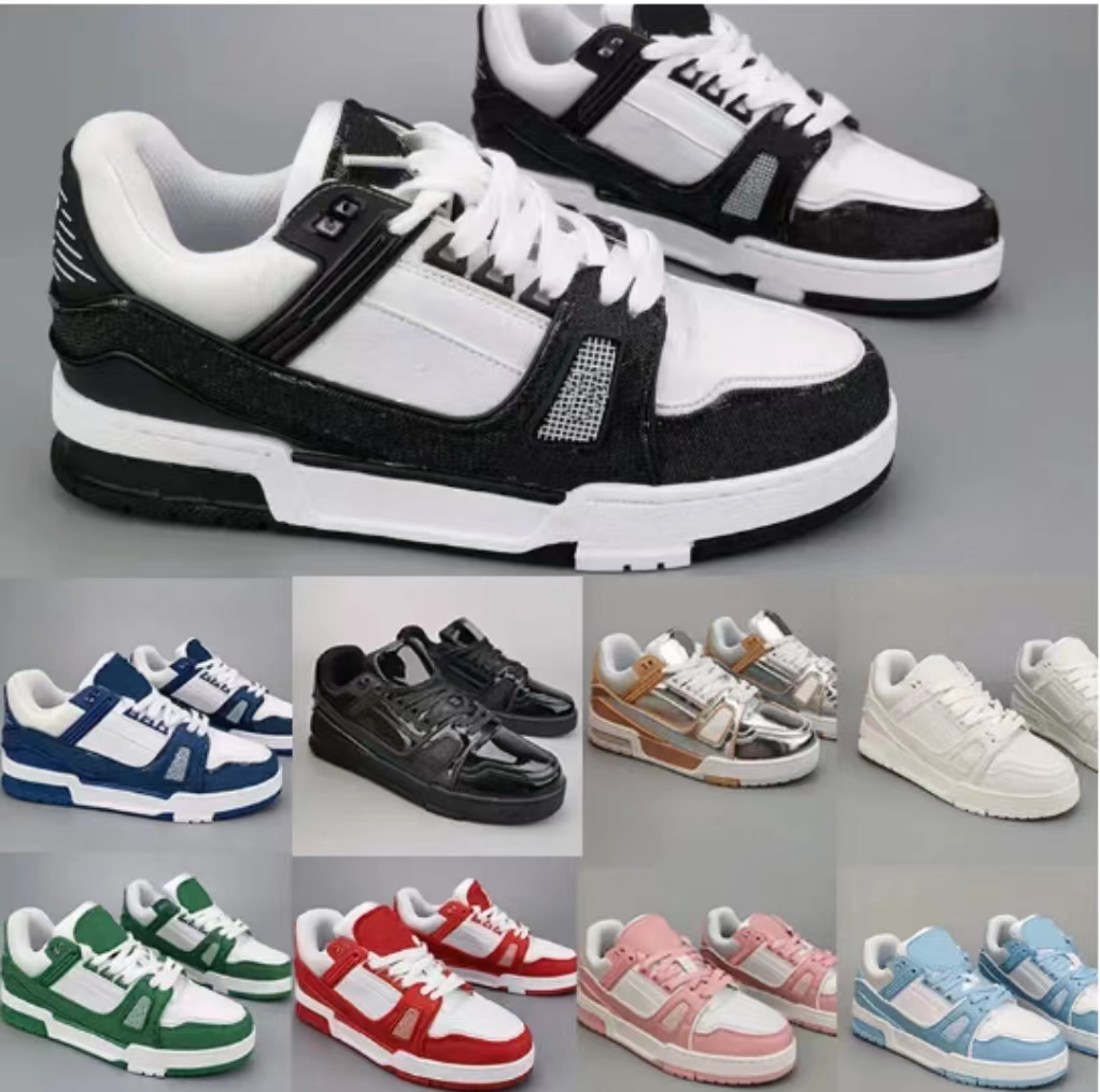 L & V Casual 3D old flower shoe Designer Sneaker Virgil Trainer Casual Calfskin Leather Abloh White Green Red Blue Letter Overlays Platform Fashion Luxury Low Sneakers, 03
L & V Casual 3D old flower shoe Designer Sneaker Virgil Trainer Casual Calfskin Leather Abloh White Green Red Blue Letter Overlays Platform Fashion Luxury Low Sneakers, 03