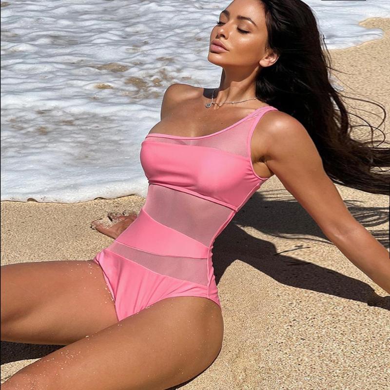 Women' Swimwear Sexy Solid Swimsuit One Piece Women Mesh Patchwork Bodysuits Summer Beach Bathing Suit Girls Monokini One-Piece Suits, Picture shown
Women' Swimwear Sexy Solid Swimsuit One Piece Women Mesh Patchwork Bodysuits Summer Beach Bathing Suit Girls Monokini One-Piece Suits, Picture shown