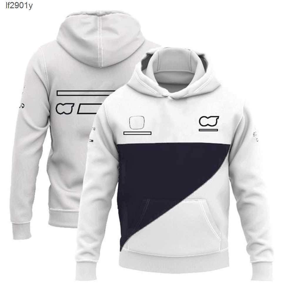2023 Formula One Team F1 Zipper Hoodie for Men Women Racing Hooded Sweatshirt Jacket Outdoor Quick Dry Motocross Jersey 3COO, Xxxxl and lager