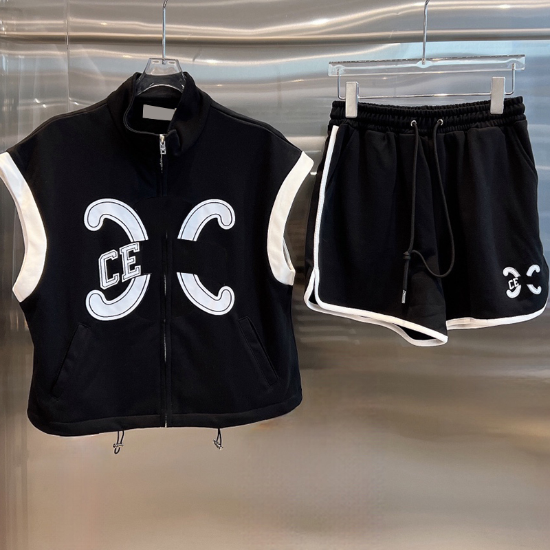 Fashion Cotton Tracksuit Summer Sleeveless Shirt Shorts Personality Print Womens Tee Pants Breathable Quick Dry Tracksuits, Black
Fashion Cotton Tracksuit Summer Sleeveless Shirt Shorts Personality Print Womens Tee Pants Breathable Quick Dry Tracksuits, Black