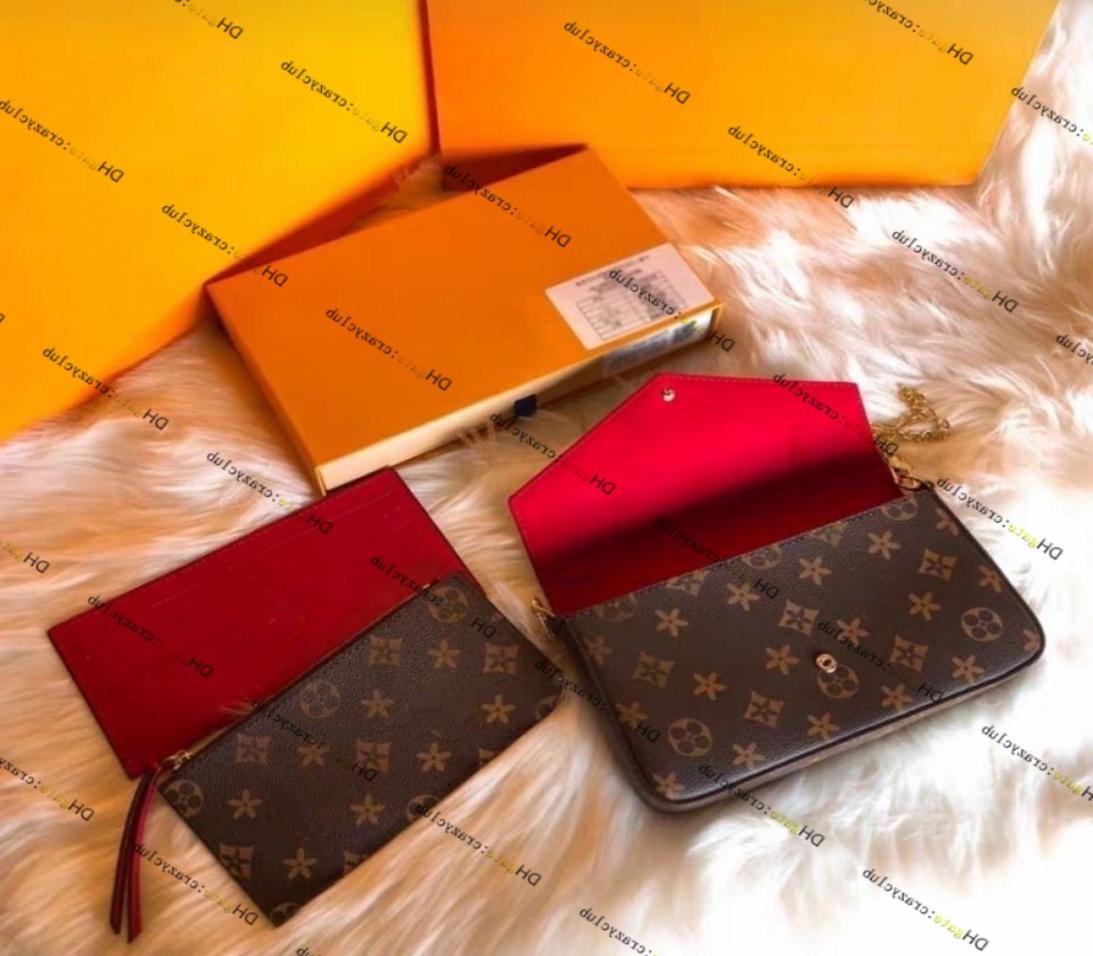 Lady Clutch Crossbody Felicie Pochette M61276 Shoulder Bags Handbags Designer Bags Wallets 3 in 1 Ladies Flap Bag High quality Gol9568230, Lavender
Lady Clutch Crossbody Felicie Pochette M61276 Shoulder Bags Handbags Designer Bags Wallets 3 in 1 Ladies Flap Bag High quality Gol9568230, Lavender