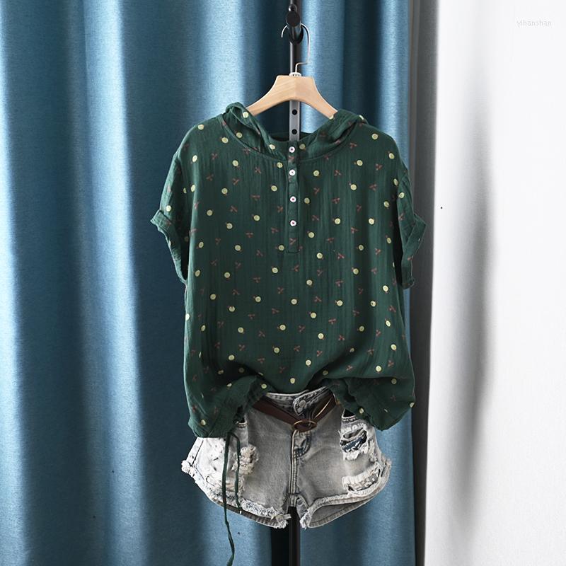 Women's Blouses Vintage Printed Cotton Linen Women Shirts Summer 2023 Hooded Loose Slim Straight Casual All Match Female Pulls Tops Tees, White
Women's Blouses Vintage Printed Cotton Linen Women Shirts Summer 2023 Hooded Loose Slim Straight Casual All Match Female Pulls Tops Tees, White