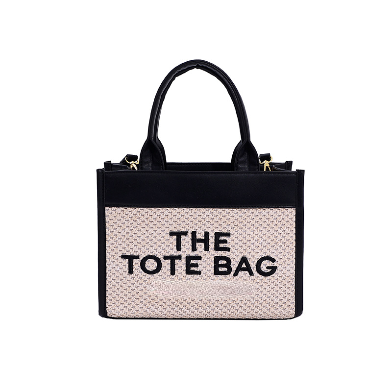 Tote Bag New Straw Universal Handbag Shoulder Messenger Bags Large Capacity Shopping Bags, 27*20*10cm
Tote Bag New Straw Universal Handbag Shoulder Messenger Bags Large Capacity Shopping Bags, 27*20*10cm