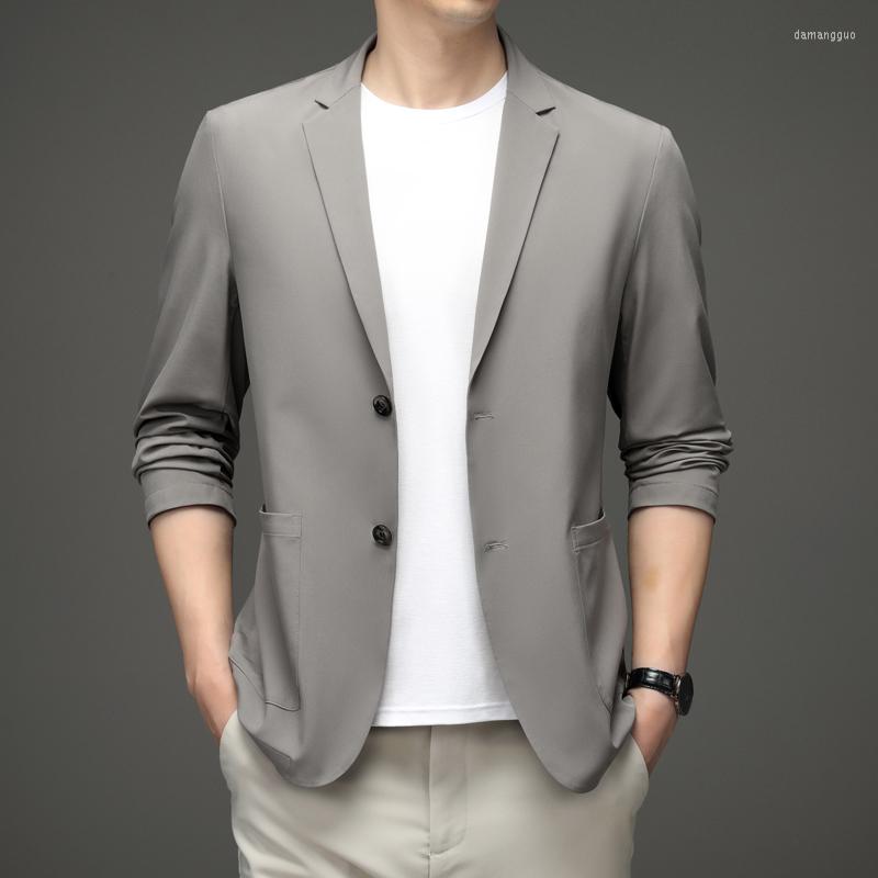 Men's Suits Sun Protection Clothing Men 2023 Ice Silk Lightweight Spring And Summer Thin Mens Blazer Jacket Smart Casual Male Suit Coat, Dark grey
Men's Suits Sun Protection Clothing Men 2023 Ice Silk Lightweight Spring And Summer Thin Mens Blazer Jacket Smart Casual Male Suit Coat, Dark grey