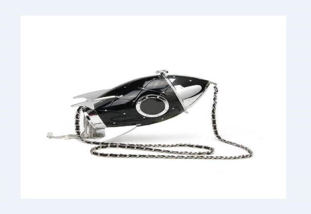 Paris Designer evening bags Women Luxury Space Rocket handbags clutch wallets Fashion Rhinestone tassels style Purses Cool girl Me5328553, Black
Paris Designer evening bags Women Luxury Space Rocket handbags clutch wallets Fashion Rhinestone tassels style Purses Cool girl Me5328553, Black