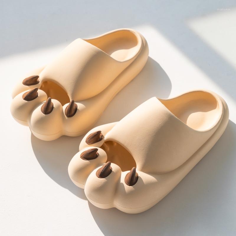 Slippers Summer Indoor Women Men Home Floor Shoes Soft EVA Thick Sole Cute Cartoon Slides Female Male Platform Footwear, Khaki
Slippers Summer Indoor Women Men Home Floor Shoes Soft EVA Thick Sole Cute Cartoon Slides Female Male Platform Footwear, Khaki