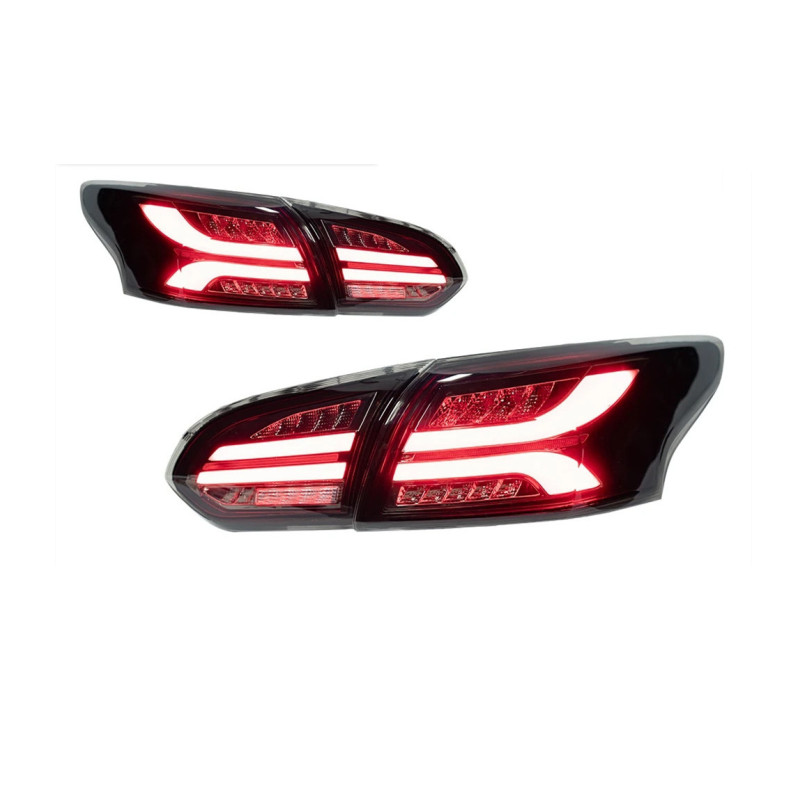Car Styling Taillights For Ford Focus Sedan 2015-20 18 LED Rear Lights Dynamic Signal Light Reversing Daily Running Fog Taillight
