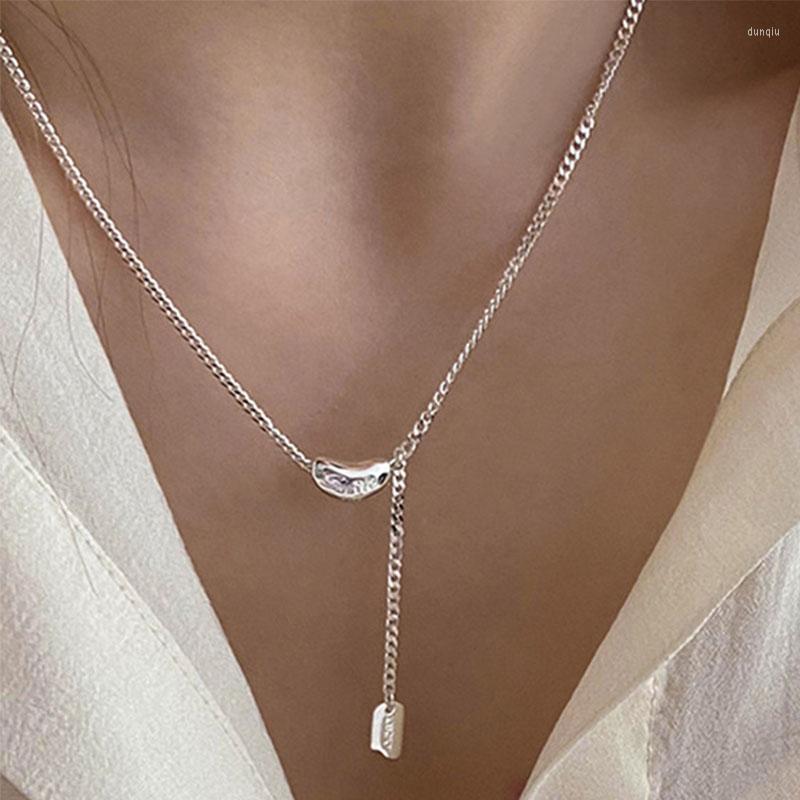 Chains PANJBJ Silver Color Geometry Necklace For Women Girl Liquid Lava Fashion Jewelry Birthday Gift Dropshippping Wholesale
Chains PANJBJ Silver Color Geometry Necklace For Women Girl Liquid Lava Fashion Jewelry Birthday Gift Dropshippping Wholesale