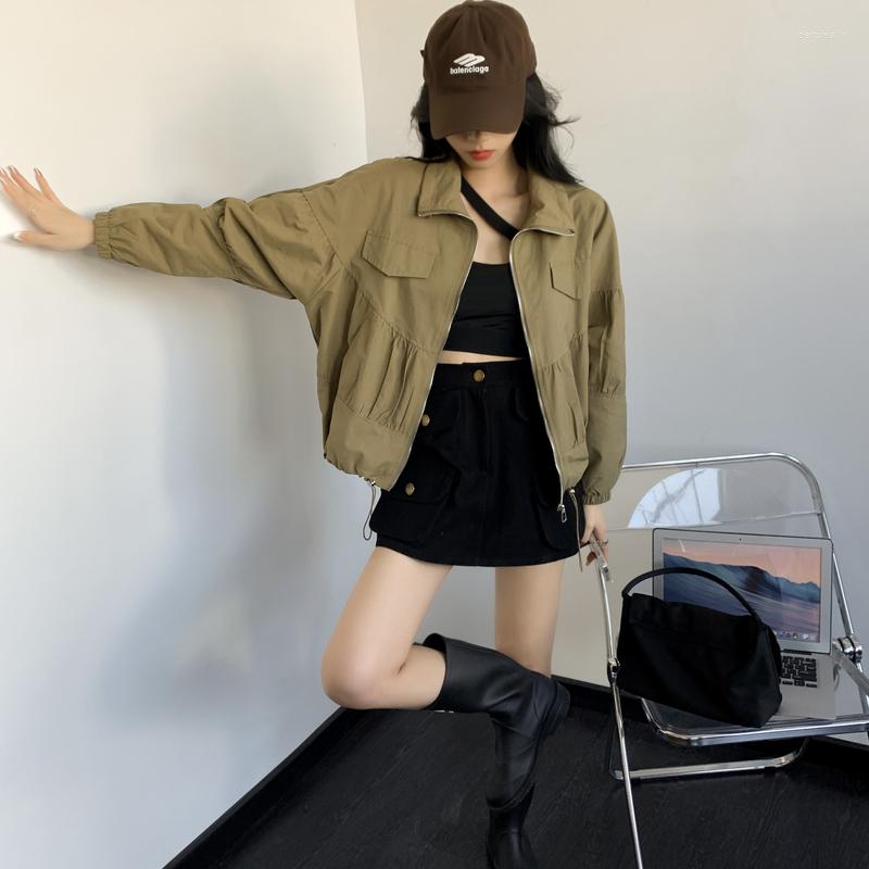Women's Jackets 2023 Short Jacket Women's Loose Minority Western-style Fashionable Zipper Top, Black
Women's Jackets 2023 Short Jacket Women's Loose Minority Western-style Fashionable Zipper Top, Black