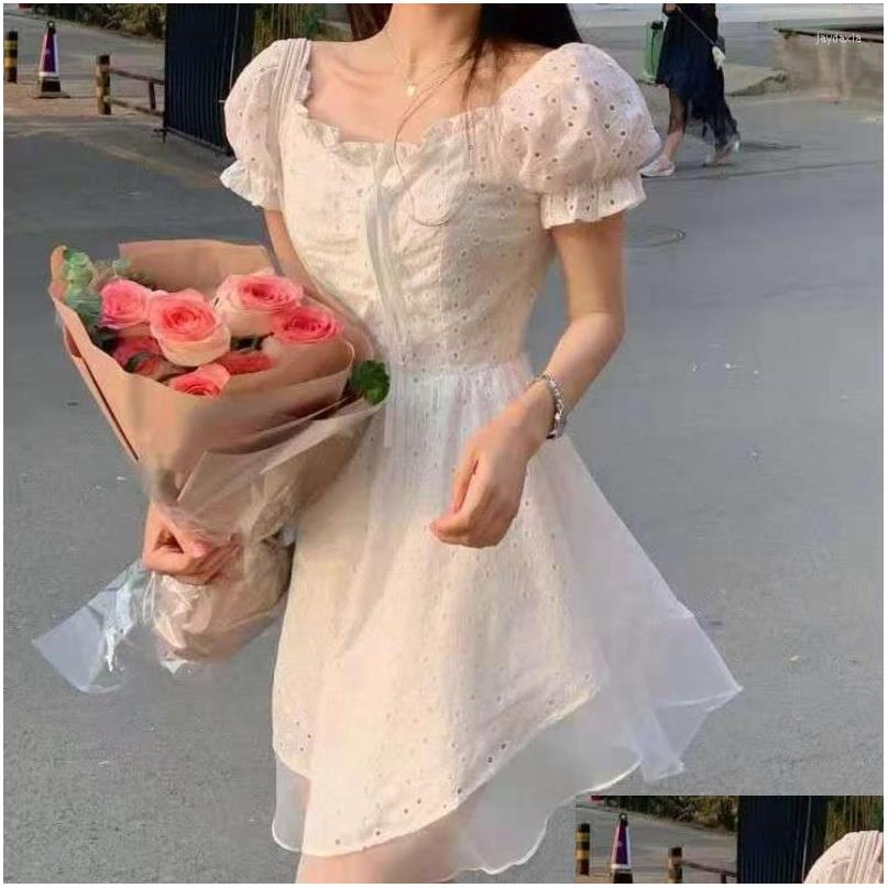 Basic Casual Dresses Elegant Korean White Dress Women Hollow Out Evening Bandage Y Sweet Mini 2022 Summer Designer Pretty Party Dr Dhfdp, Floral dress
Basic Casual Dresses Elegant Korean White Dress Women Hollow Out Evening Bandage Y Sweet Mini 2022 Summer Designer Pretty Party Dr Dhfdp, Floral dress
