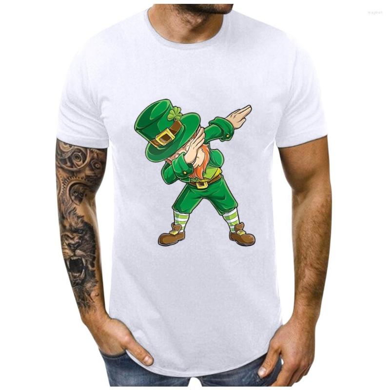 Men' T Shirts Men St Patrick' Day Green Print O-Neck Short Sleeve Shirt Tees Top Male Boy Streetwear Excellent Quality Tshirt Clothes, Red
Men' T Shirts Men St Patrick' Day Green Print O-Neck Short Sleeve Shirt Tees Top Male Boy Streetwear Excellent Quality Tshirt Clothes, Red