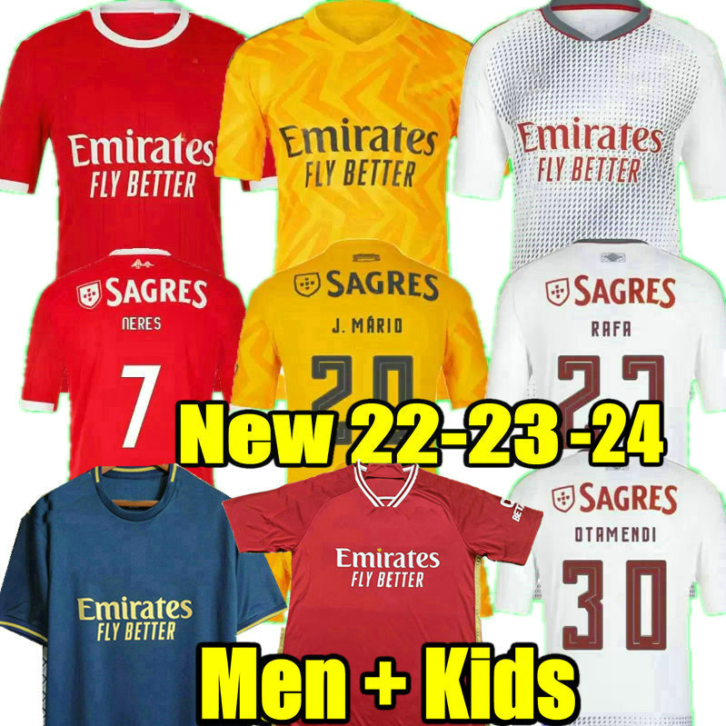 RAFA 22 23 24 Benfica soccer jerseys Neres G RAMOS 2023 2024 Away third Enzo Men kids kit Football shirt OTAMENDI Grimaldo Joao Mario Yaremchuk Grimaldo J.WEIGL, 21 22 3rd aldult patch
RAFA 22 23 24 Benfica soccer jerseys Neres G RAMOS 2023 2024 Away third Enzo Men kids kit Football shirt OTAMENDI Grimaldo Joao Mario Yaremchuk Grimaldo J.WEIGL, 21 22 3rd aldult patch