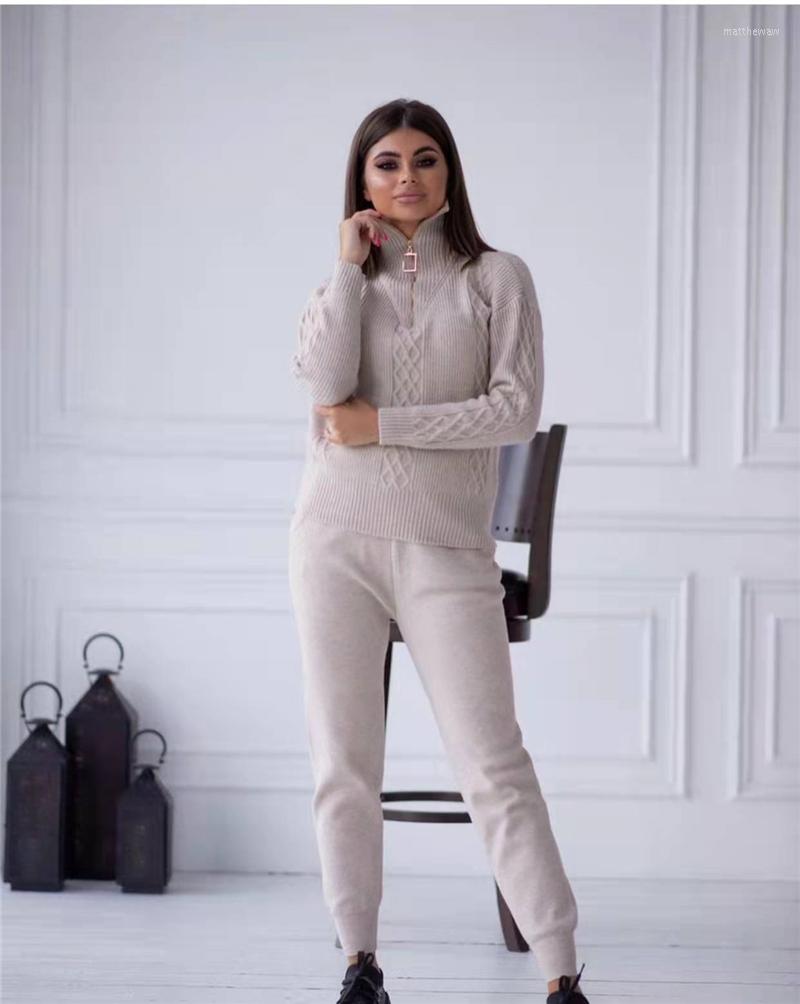 Women's Two Piece Pants Autumn Winter Knit Female Two-piece Clothes Set Half Zipper Turtleneck Fashion Sweater Drawstring Trousers Woman, Black
Women's Two Piece Pants Autumn Winter Knit Female Two-piece Clothes Set Half Zipper Turtleneck Fashion Sweater Drawstring Trousers Woman, Black