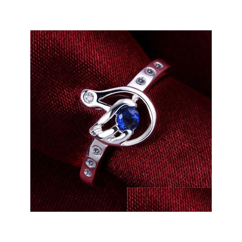 Wedding Rings Gift Hand Shape Sterling Siers Plated Ring Gr534 Womens Blue Gemstone 925 Sier Drop Delivery Jewelry Dh9Cm
Wedding Rings Gift Hand Shape Sterling Siers Plated Ring Gr534 Womens Blue Gemstone 925 Sier Drop Delivery Jewelry Dh9Cm