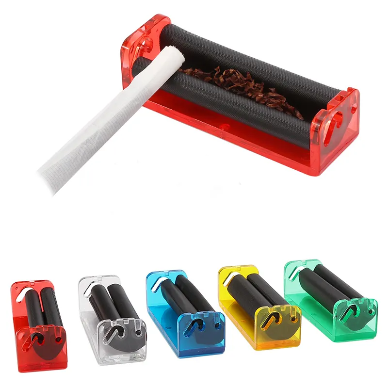 Smoking Accessory Plastic Cigarette Rolling Machine Maker Adjustable Size 70mm Manual Cigarette Device Cigar Puller
Smoking Accessory Plastic Cigarette Rolling Machine Maker Adjustable Size 70mm Manual Cigarette Device Cigar Puller