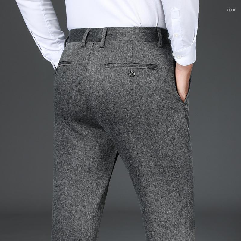 Men's Pants Men's Business Casual 2023 Autumn And Winter High-waist Straight-leg Trousers, Gray
Men's Pants Men's Business Casual 2023 Autumn And Winter High-waist Straight-leg Trousers, Gray