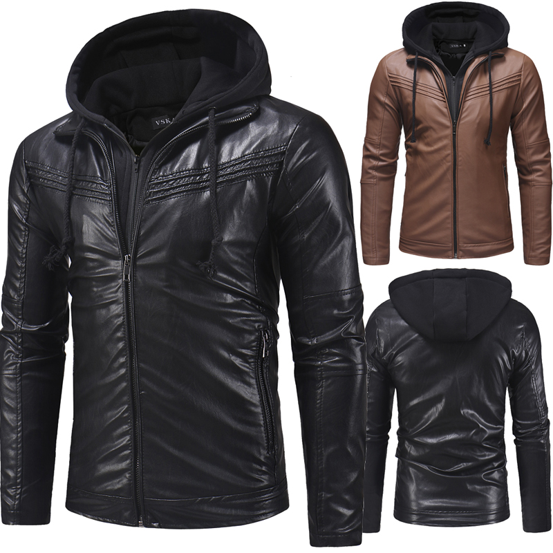 Winter Fashion Mens Warm Jacket Fake Two Zip Cardigan Jackets Pocket Trim Long Sleeve Hoodie Outdoor Wear, Black
Winter Fashion Mens Warm Jacket Fake Two Zip Cardigan Jackets Pocket Trim Long Sleeve Hoodie Outdoor Wear, Black