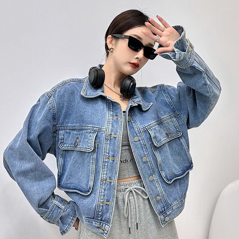 Women' Jackets 2023 Spring Korean Version Loose Bf Wind Net Red Foreign Style Jacket, Blue
Women' Jackets 2023 Spring Korean Version Loose Bf Wind Net Red Foreign Style Jacket, Blue
